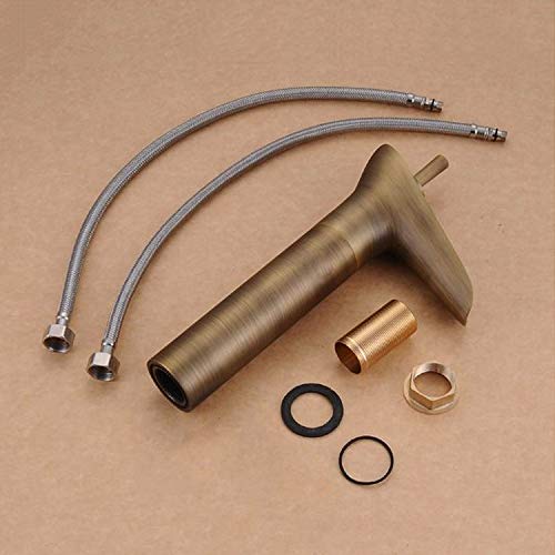 RITZYA Antique Waterfall Single Lever Basin Mixer Tap