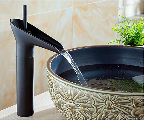 RITZYA Antique Waterfall Single Lever Basin Mixer Tap