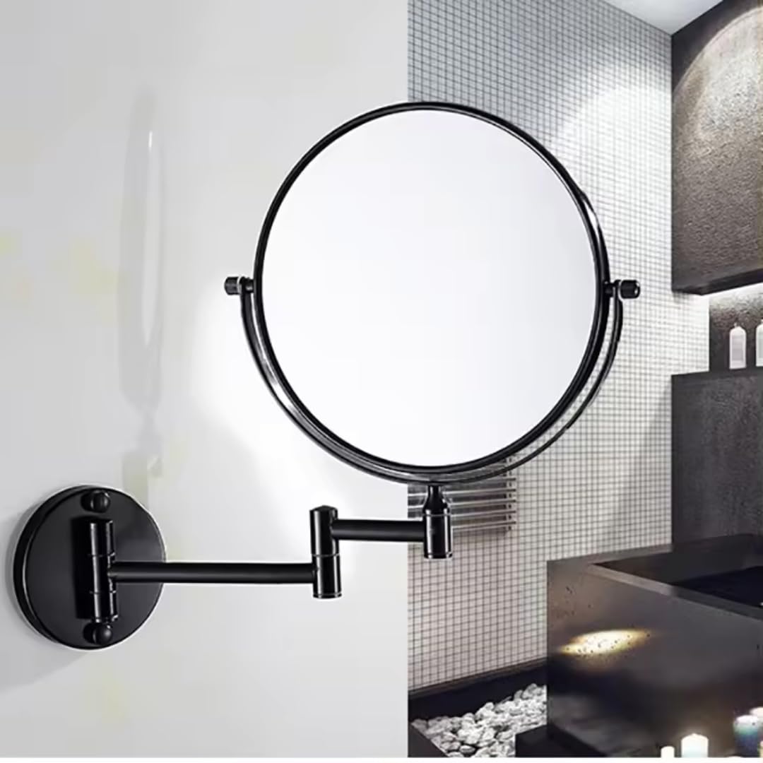 RITZYA Shaving & Make Up Wall Mounting Mirror ( 3x Magnification )