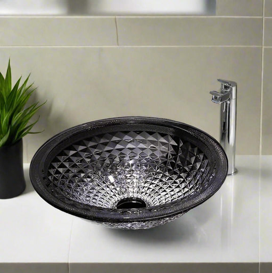 Auralis Glass Basin Bowl