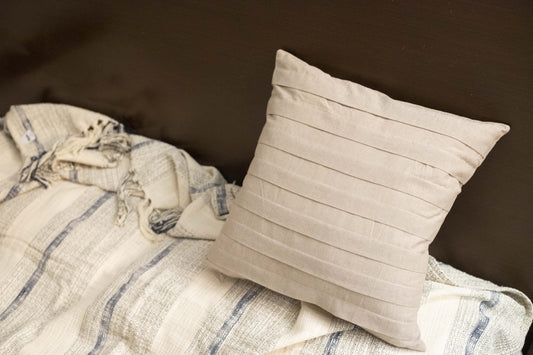 Box Pleat Cushion Cover