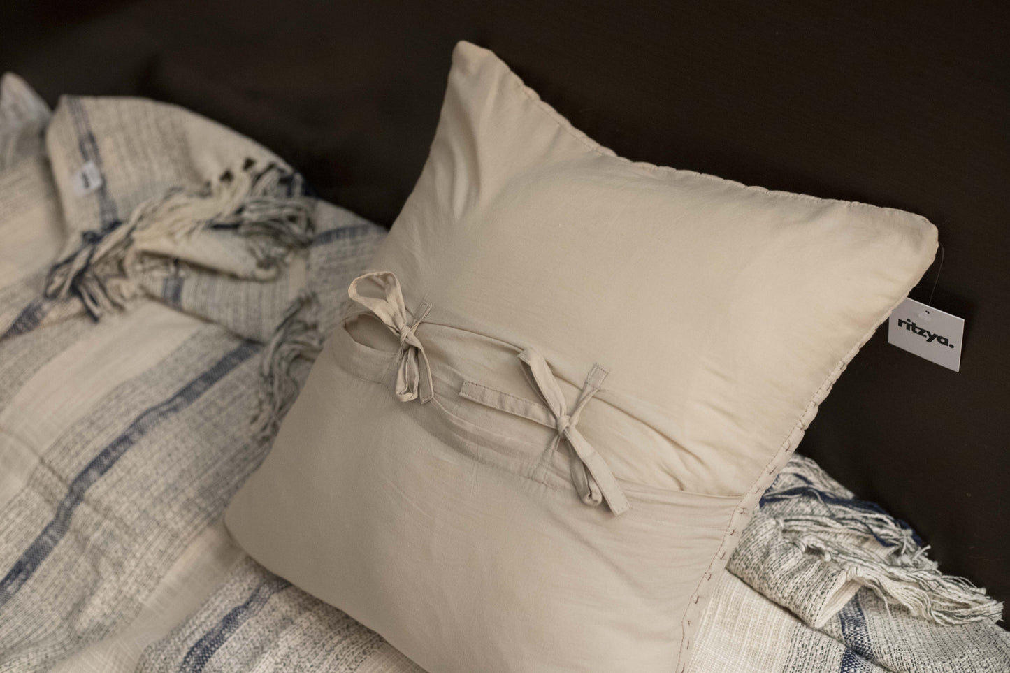 Kantha Cushion Cover